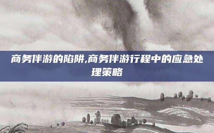 儋州商务伴游的陷阱,商务伴游行程中的应急处理策略